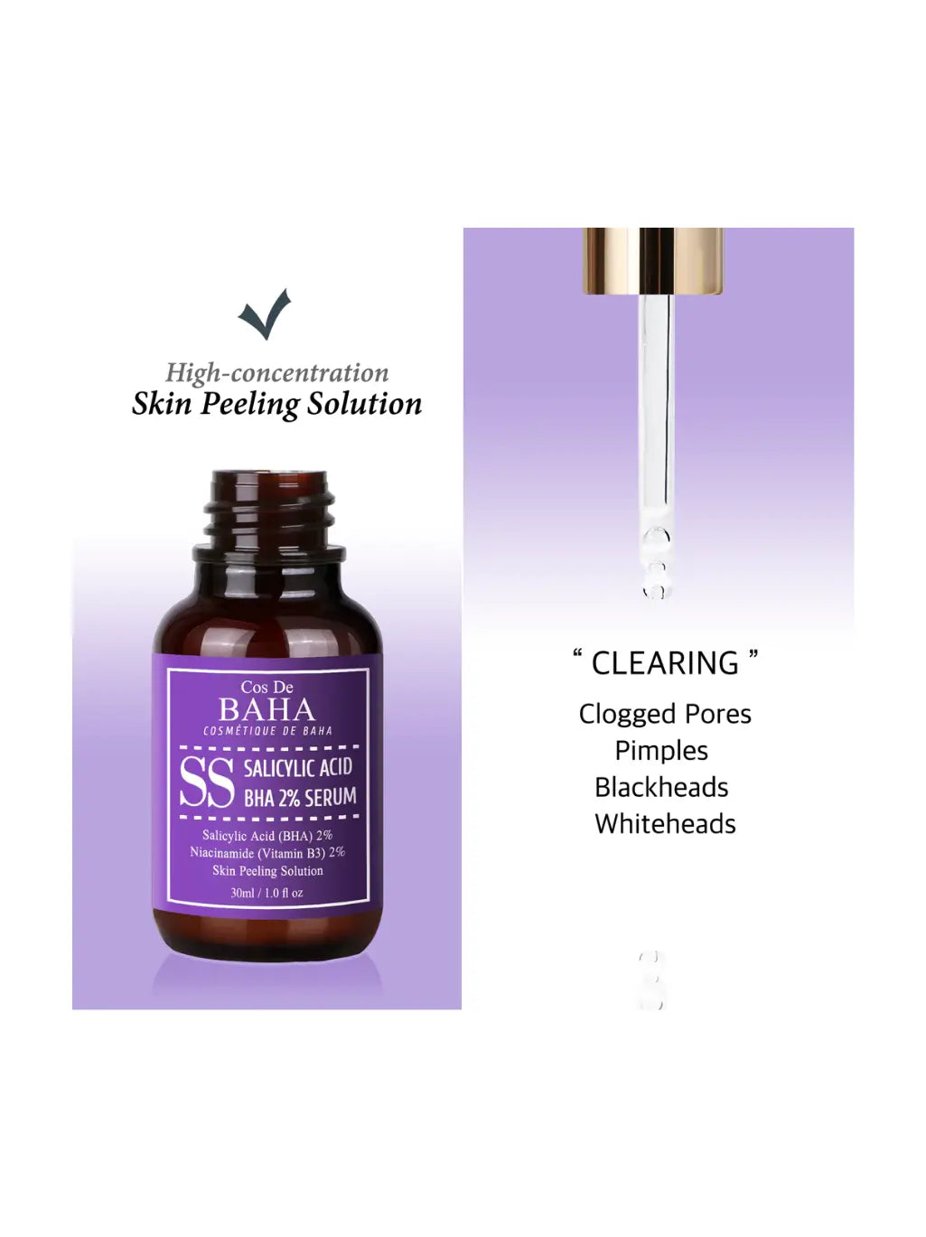 Cos De Baha Salicylic Acid 2% Serum – 30ml Cos De BahaGreenhouse Mall Suit 25, Ngong Road, Nairobi Kenya