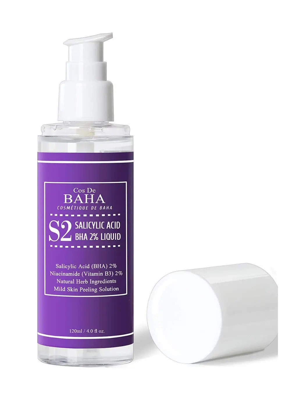 Cos De Baha Salicylic Acid BHA 2% Exfoliant Facial Liquid with Niacinamide – 120ml Cos De BahaGreenhouse Mall Suit 25, Ngong Road, Nairobi Kenya