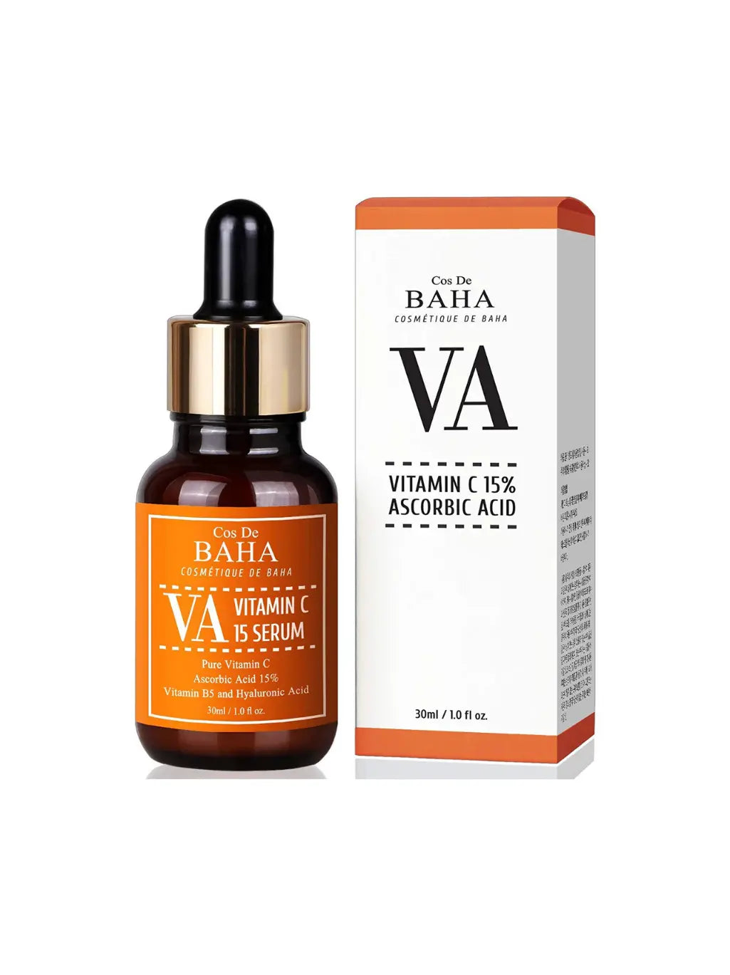 Cos De Baha Vitamin C 15% Facial Serum with L-Ascorbic Acid & Vitamin B5 – 30ml Cos De BahaGreenhouse Mall Suit 25, Ngong Road, Nairobi Kenya
