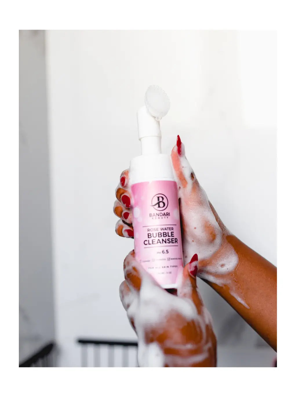 Bandari Beauty Rose Water Bubble Cleanser – 150ml Bandari BeautyGreenhouse Mall Suit 25, Ngong Road, Nairobi Kenya