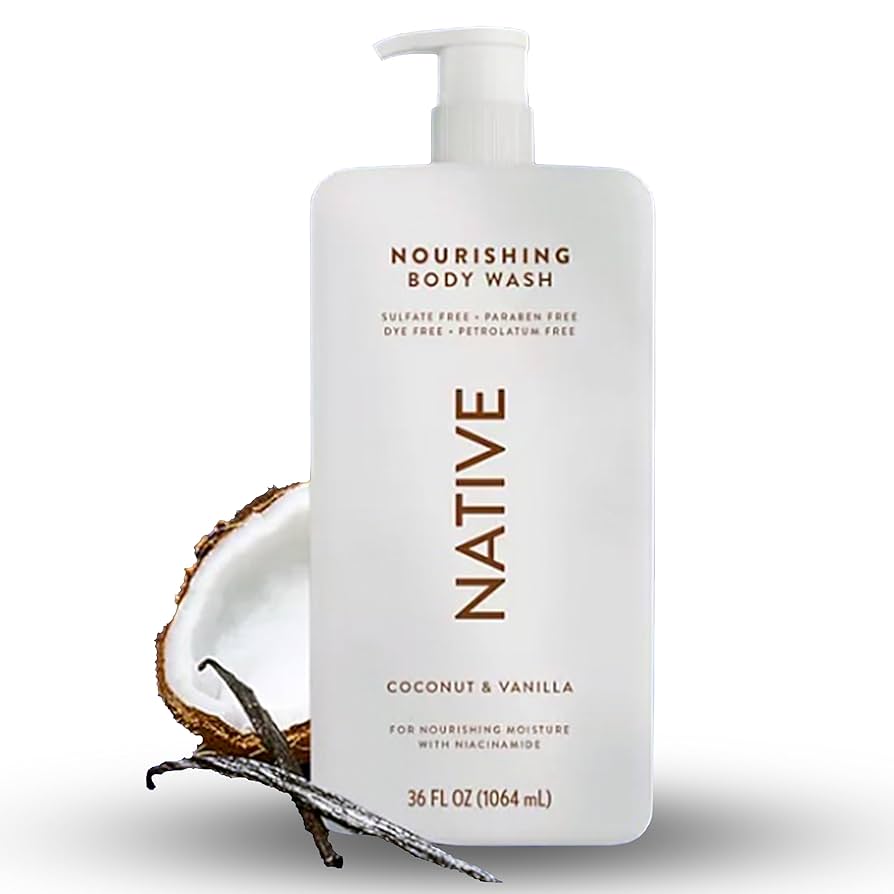 Native Nourishing Body Wash Coconut & Vanilla 1L NativeGreenhouse Mall Suit 25, Ngong Road, Kilimani, Nairobi Kenya