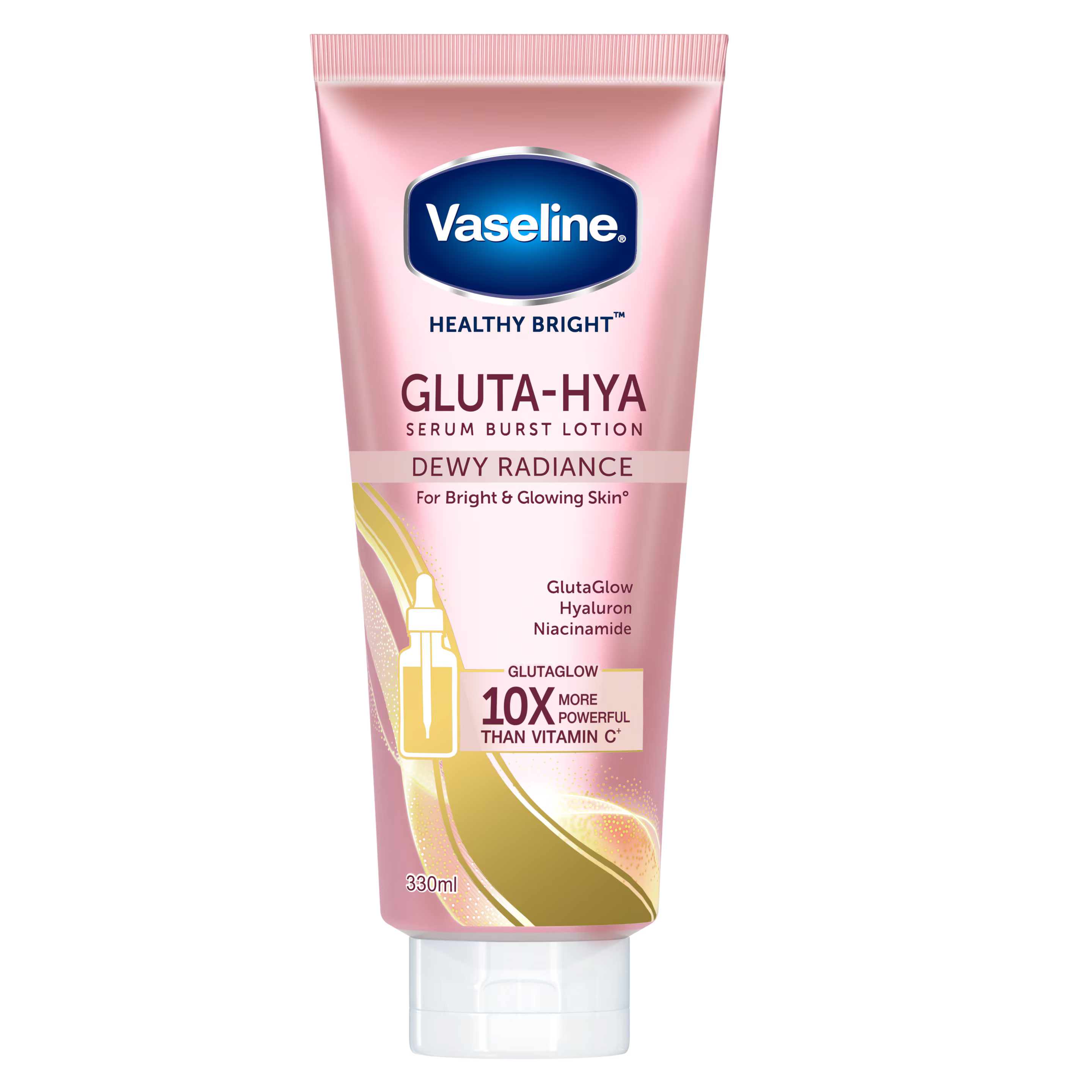 Vaseline Gluta-Hya Dewy Radiance 10X 300ml - Bandari Beauty