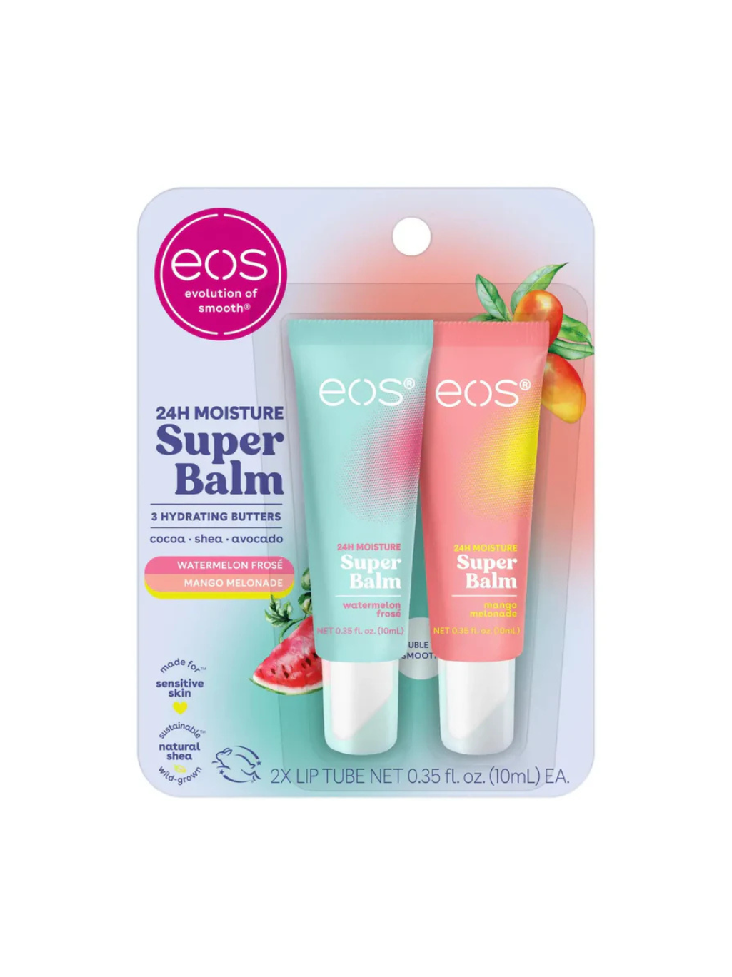 EOS 24H Moisture Super Balm – Mango Melonade & Watermelon Frosé EOSGreenhouse Mall Suit 25, Ngong Road, Kilimani, Nairobi Kenya