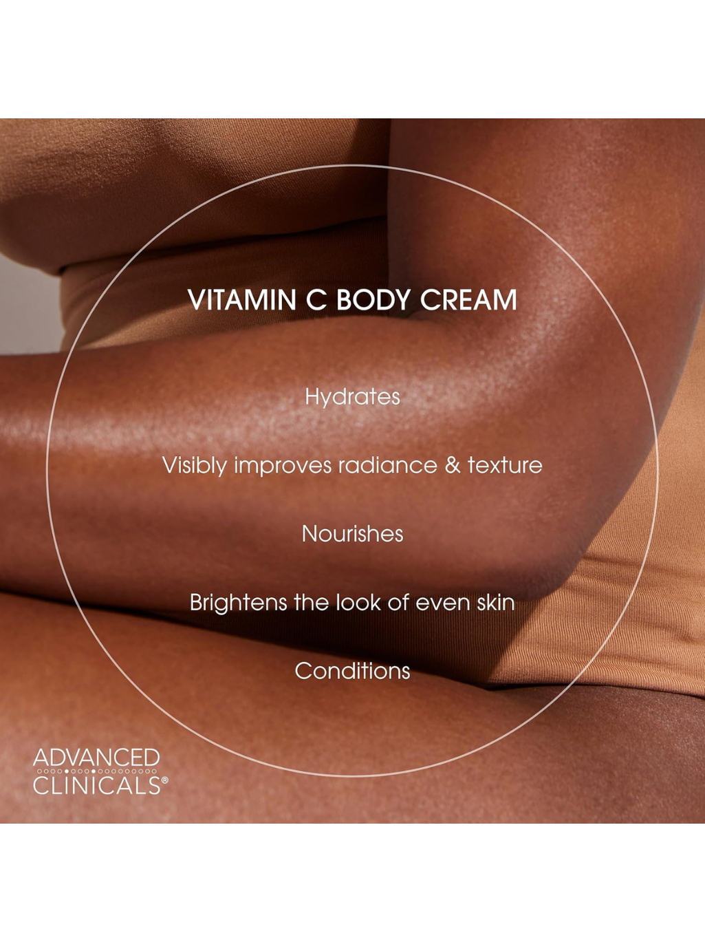Advanced Clinicals Vitamin C Face and Body Cream - 454g