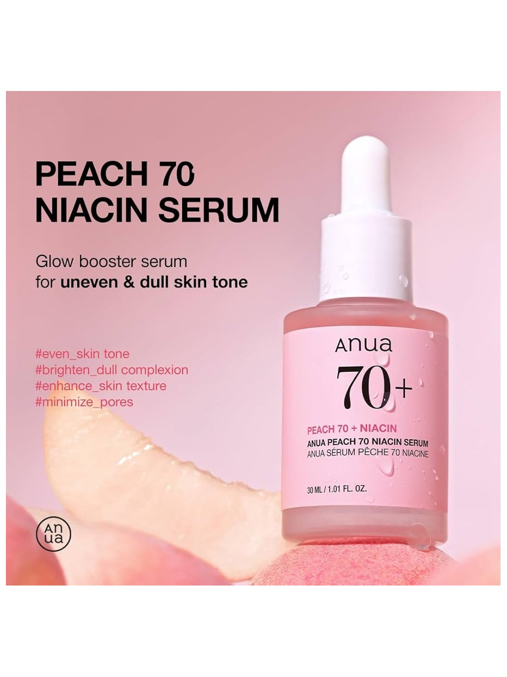 Anua Peach 70% Niacinamide Serum ANUAGreenhouse Mall Suit 25, Ngong Road, Kilimani, Nairobi Kenya