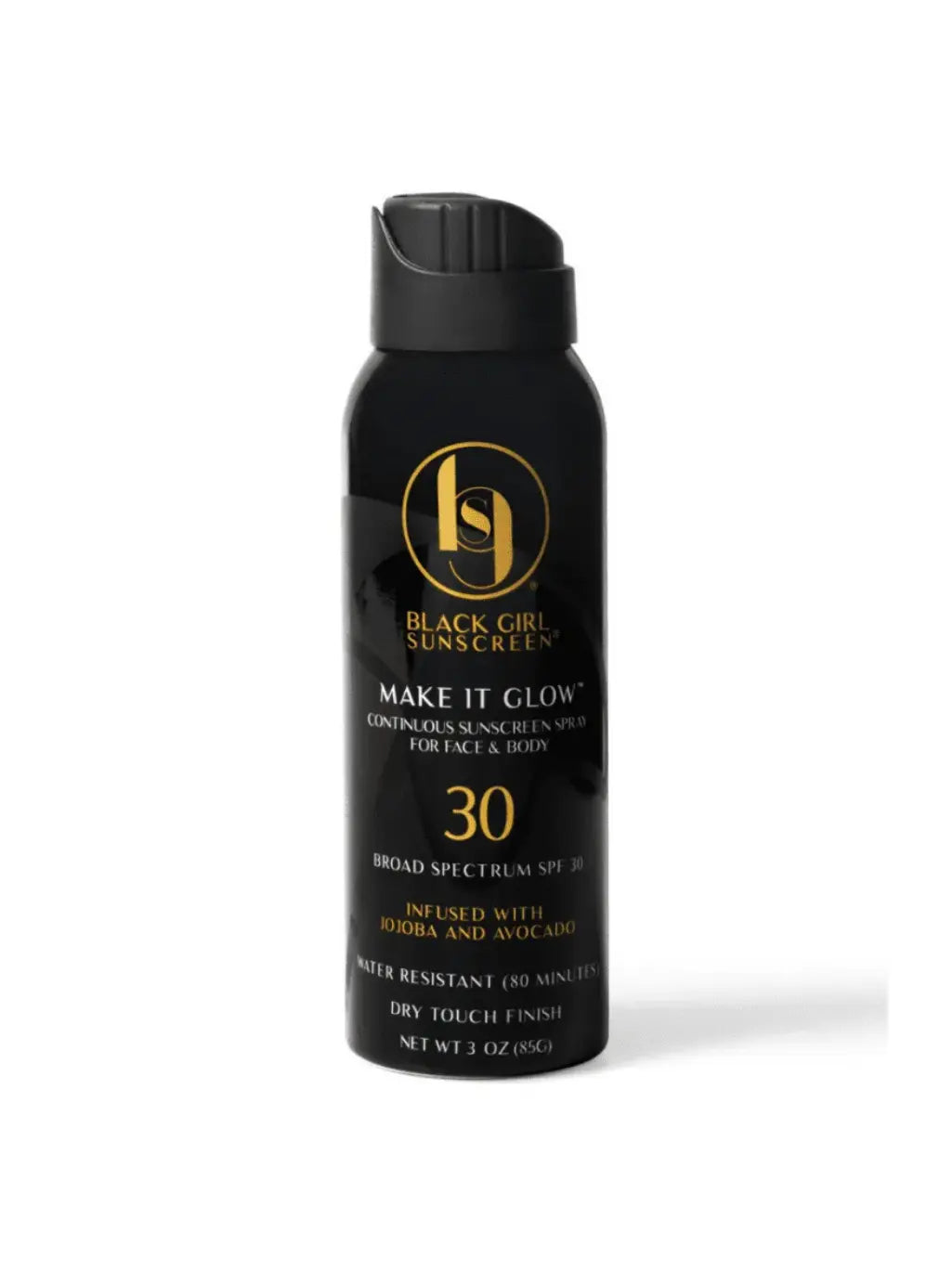 Black Girl Sunscreen Make It Glow Spray SPF 30 – 85g Black Girl SunscreenGreenhouse Mall Suit 25, Ngong Road, Nairobi Kenya