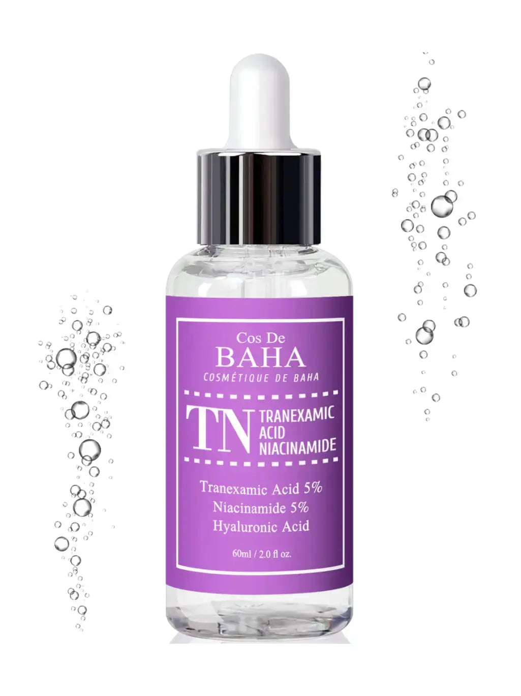 Cos De Baha Tranexamic Acid 5% + Niacinamide 5% Serum – 60ml Cos De BahaGreenhouse Mall Suit 25, Ngong Road, Nairobi Kenya
