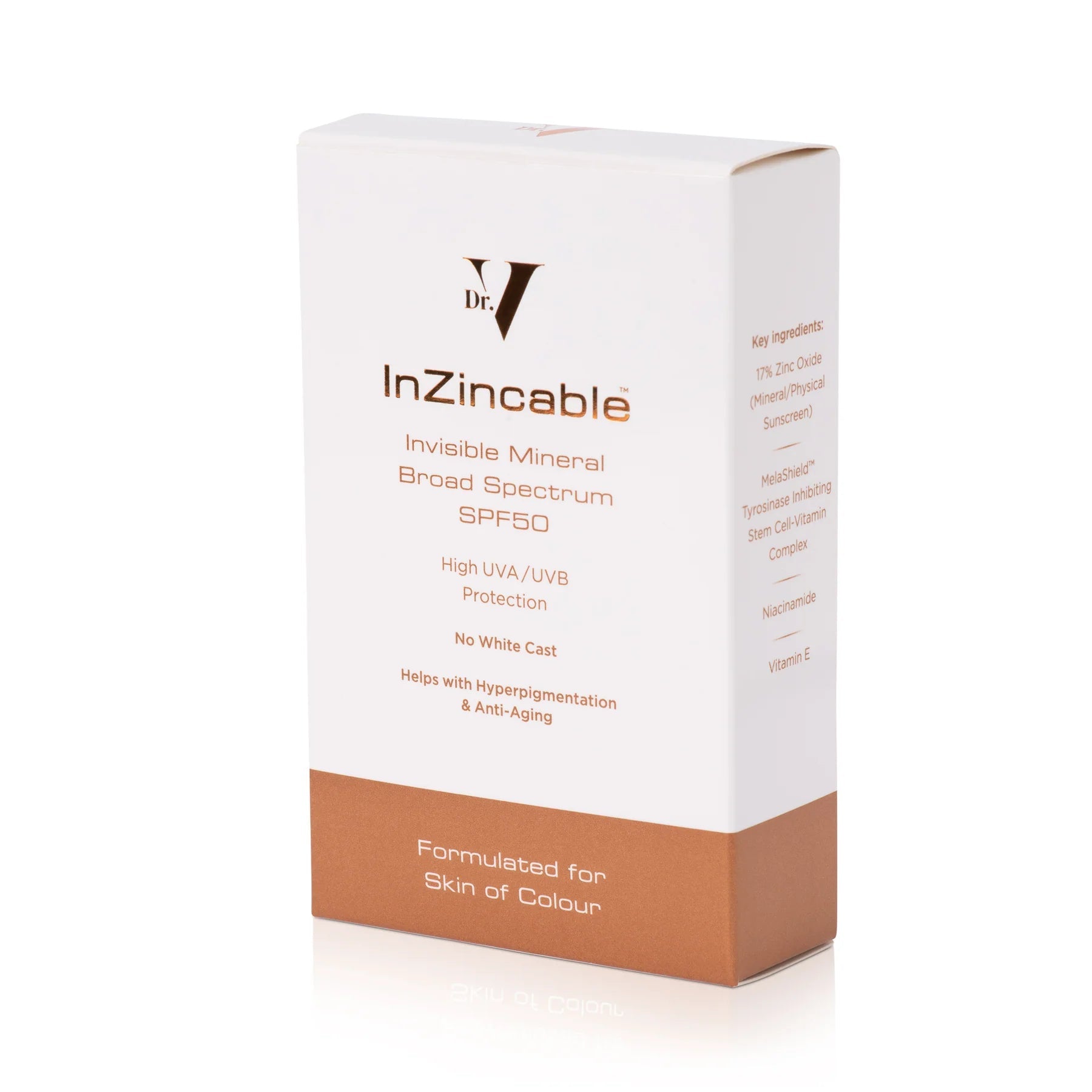 Dr Vanita Rattan Inzincable SPF50 suncream-50ml Dr VanitaGreenhouse Mall Suit 25, Ngong Road, Kilimani, Nairobi Kenya