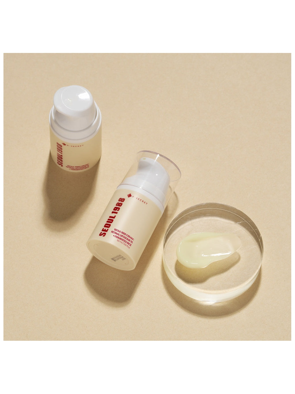 K-Secret Seoul 1988 Cream Retinal Liposome 1% + Fermented Rice 50ml K-SECRETGreenhouse Mall Suit 25, Ngong Road, Kilimani, Nairobi Kenya