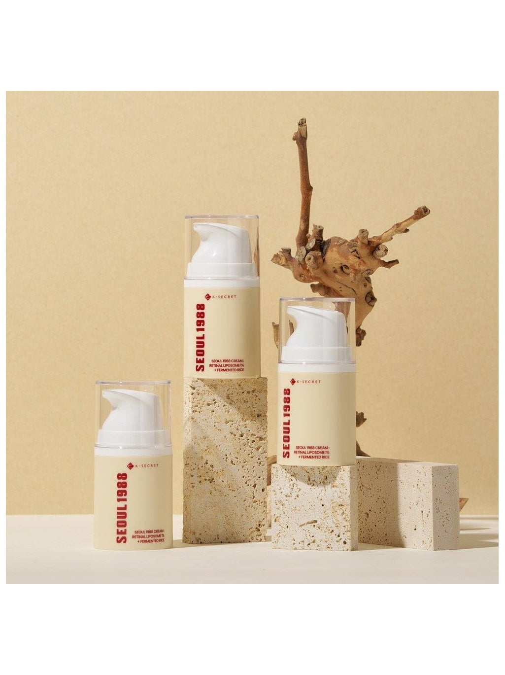 K-Secret Seoul 1988 Cream Retinal Liposome 1% + Fermented Rice 50ml K-SECRETGreenhouse Mall Suit 25, Ngong Road, Kilimani, Nairobi Kenya
