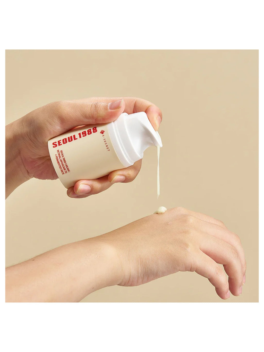 K-Secret Seoul 1988 Cream Retinal Liposome 1% + Fermented Rice 50ml K-SECRETGreenhouse Mall Suit 25, Ngong Road, Kilimani, Nairobi Kenya