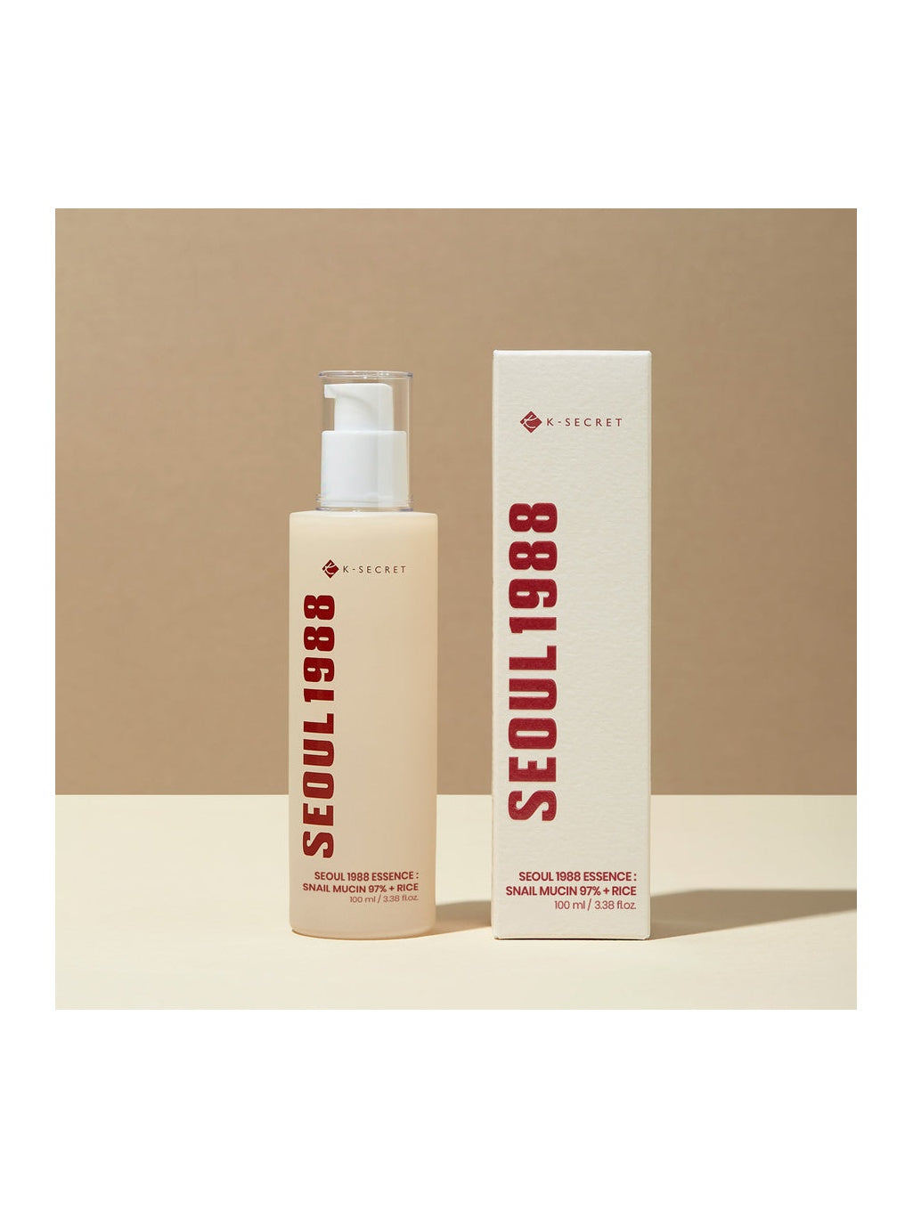 K-Secret Seoul 1988 Essence Snail Mucin 97% + Rice -100ml K-SECRETGreenhouse Mall Suit 25, Ngong Road, Kilimani, Nairobi Kenya