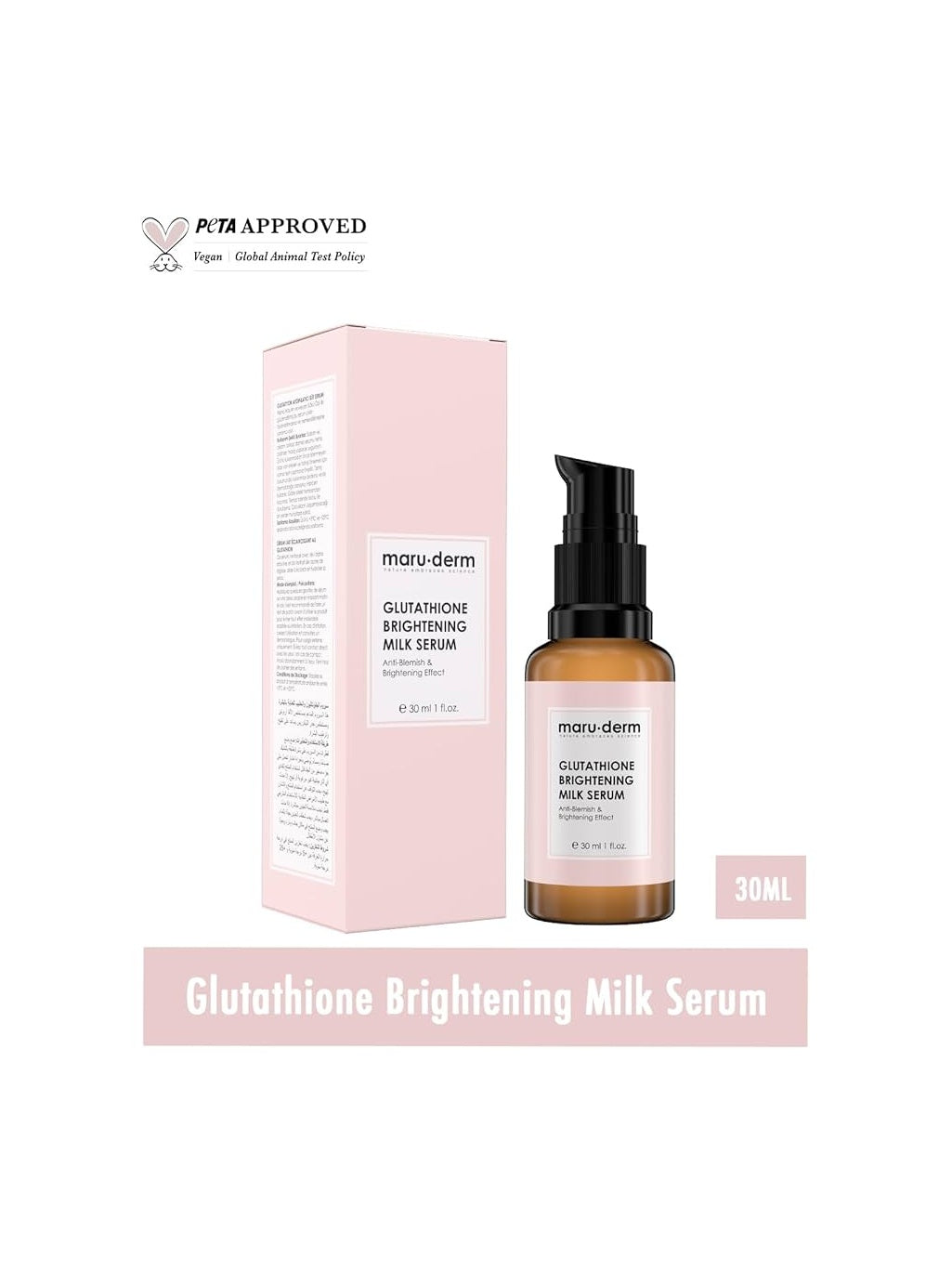 Maru-derm Glutathione Brightening Milk Serum -30ml MARU-DERMGreenhouse Mall Suit 25, Ngong Road, Kilimani, Nairobi Kenya