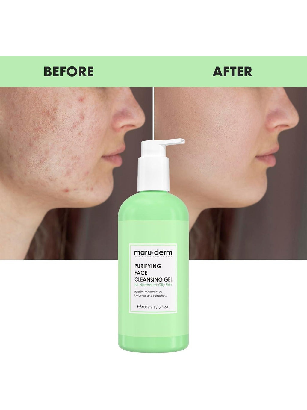 Maru-derm Purifying Face Cleansing Gel For Normal to Oily Skin -200ml MARU-DERMGreenhouse Mall Suit 25, Ngong Road, Kilimani, Nairobi Kenya