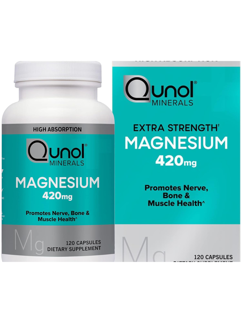 Qunol Mineral Extra Strength Magnesium 180 Capsules-420mgs Qunol MineralGreenhouse Mall Suit 25, Ngong Road, Kilimani, Nairobi Kenya