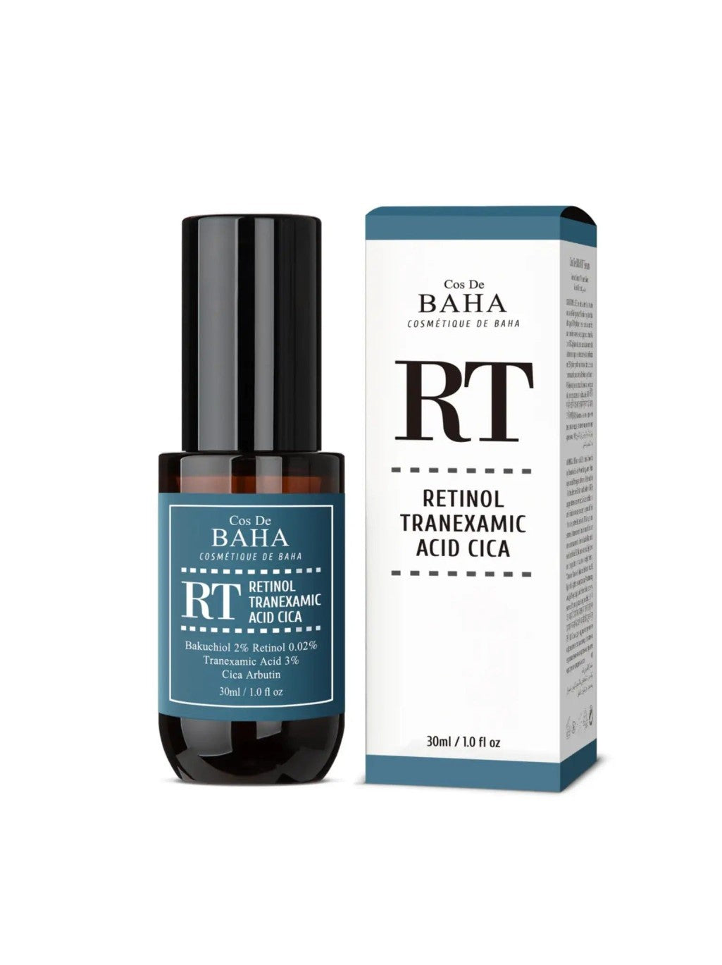 Bandari Beauty Cos De Baha Retinol Tranexamic Acid Cica Serum 30ML 