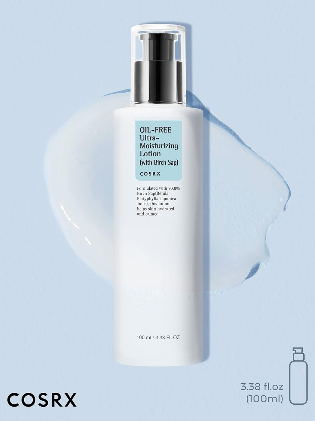 Cosrx Oil Free Ultra Moisturizing Lotion With Birch Sap-100ml