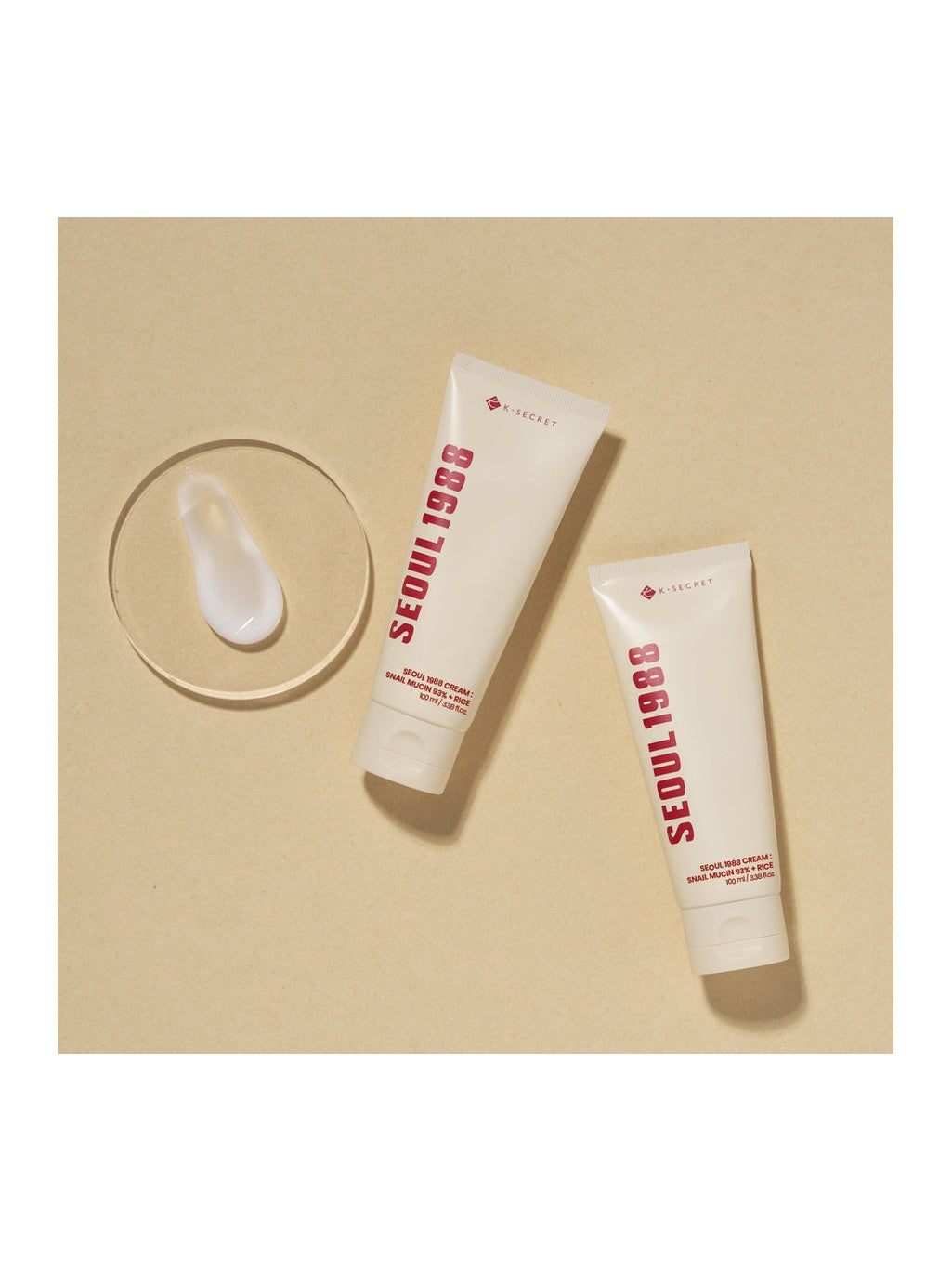 K-Secret Seoul 1988 Cream Snail Mucin 93% + Rice 100ml K-SECRETGreenhouse Mall Suit 25, Ngong Road, Kilimani, Nairobi Kenya