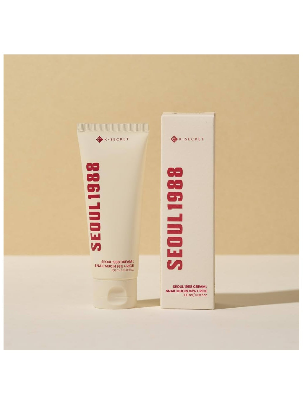 K-Secret Seoul 1988 Cream Snail Mucin 93% + Rice 100ml K-SECRETGreenhouse Mall Suit 25, Ngong Road, Kilimani, Nairobi Kenya