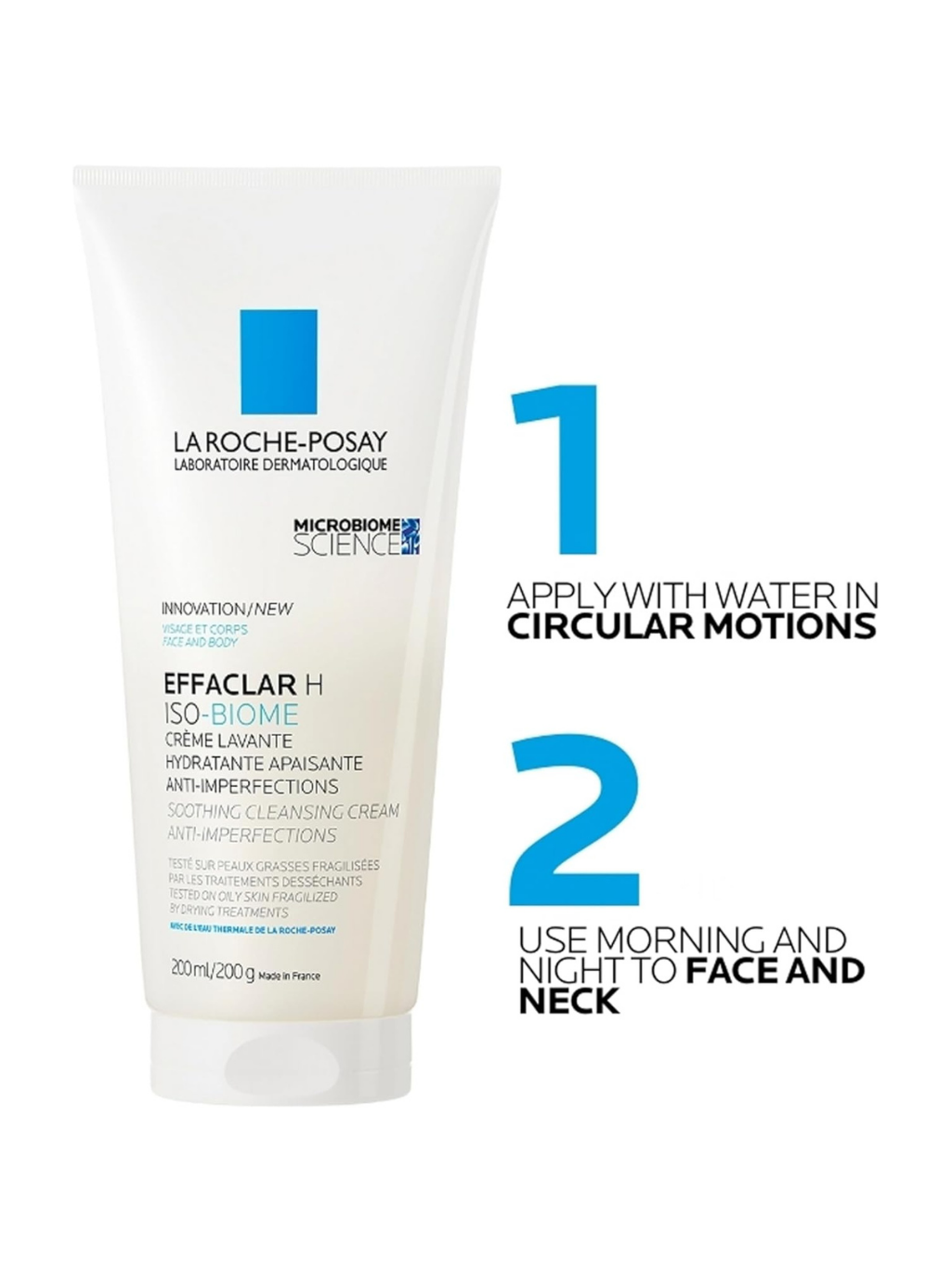 La Roche-Posay Effaclar H Iso-Biome Wash-200ml LA ROCHEGreenhouse Mall Suit 25, Ngong Road, Kilimani, Nairobi Kenya