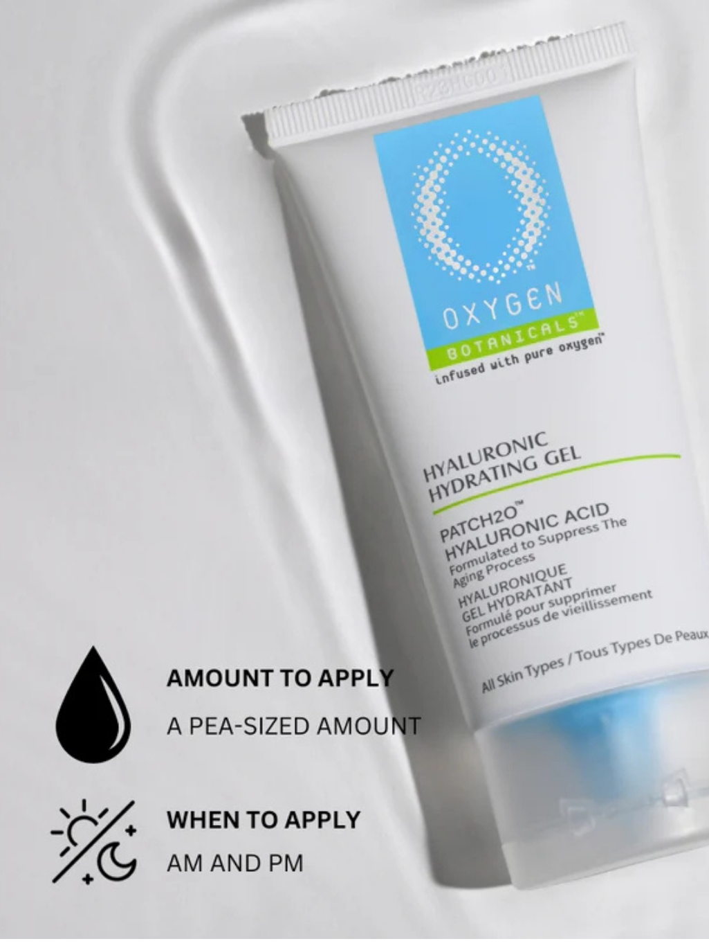 Oxygen Botanicals Hyaluronic Hydrating Gel-75ml