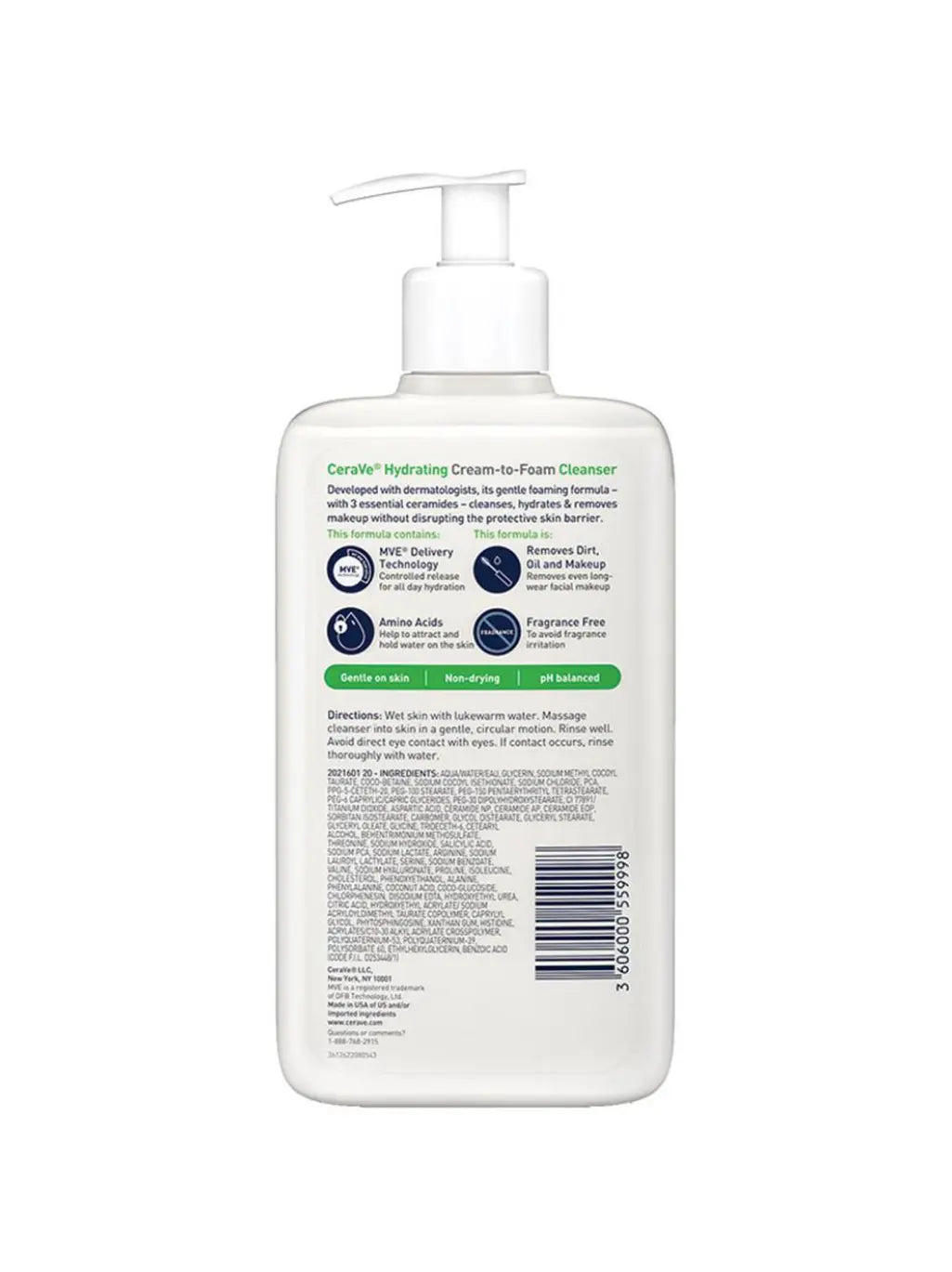 Cerave Hydrating Cleanser- 474ml CERAVEGreenhouse Mall Suit 25, Ngong Road, Nairobi Kenya