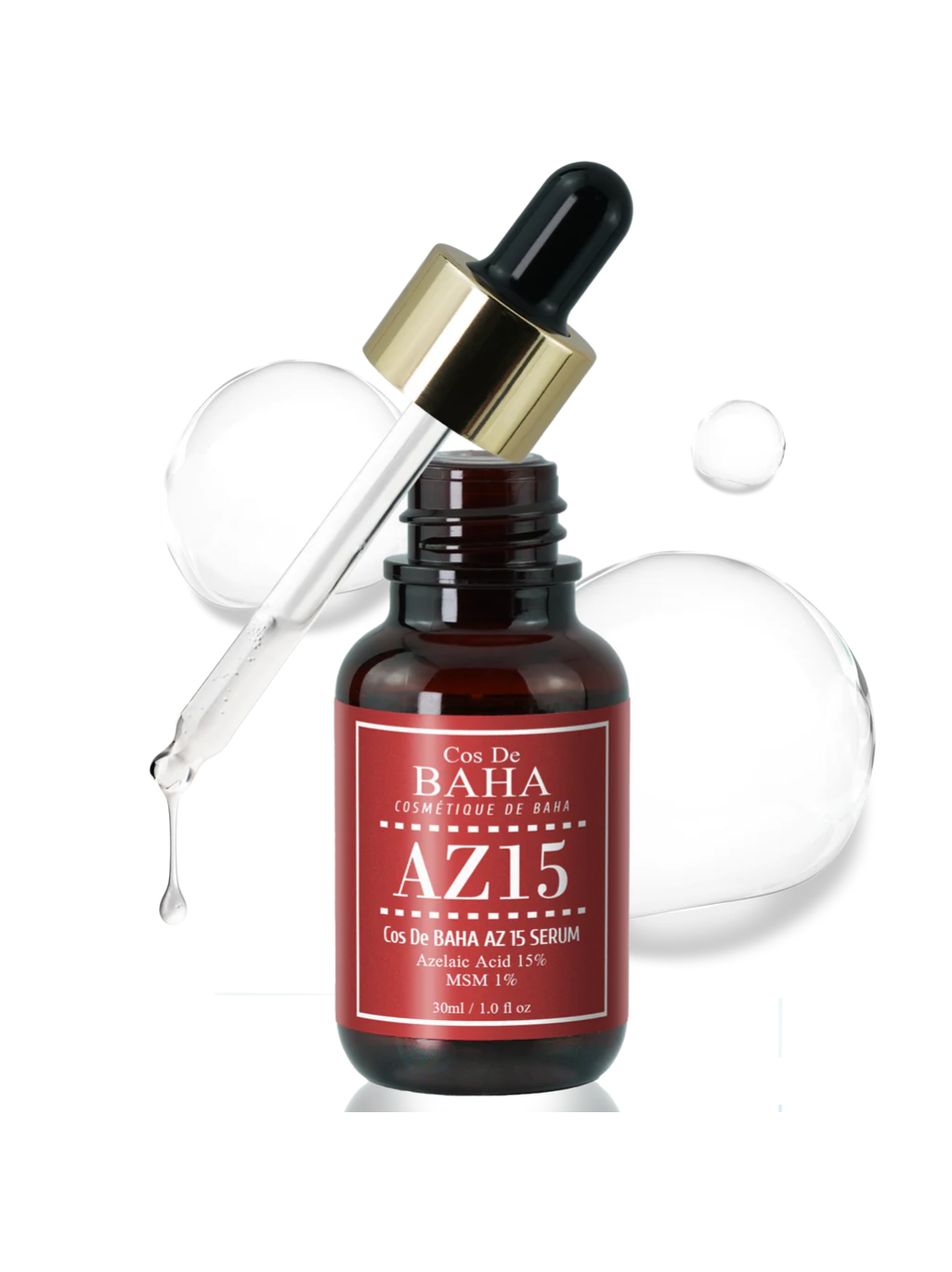 Cos De Baha Azelaic Acid 15% MSM Serum 30ml