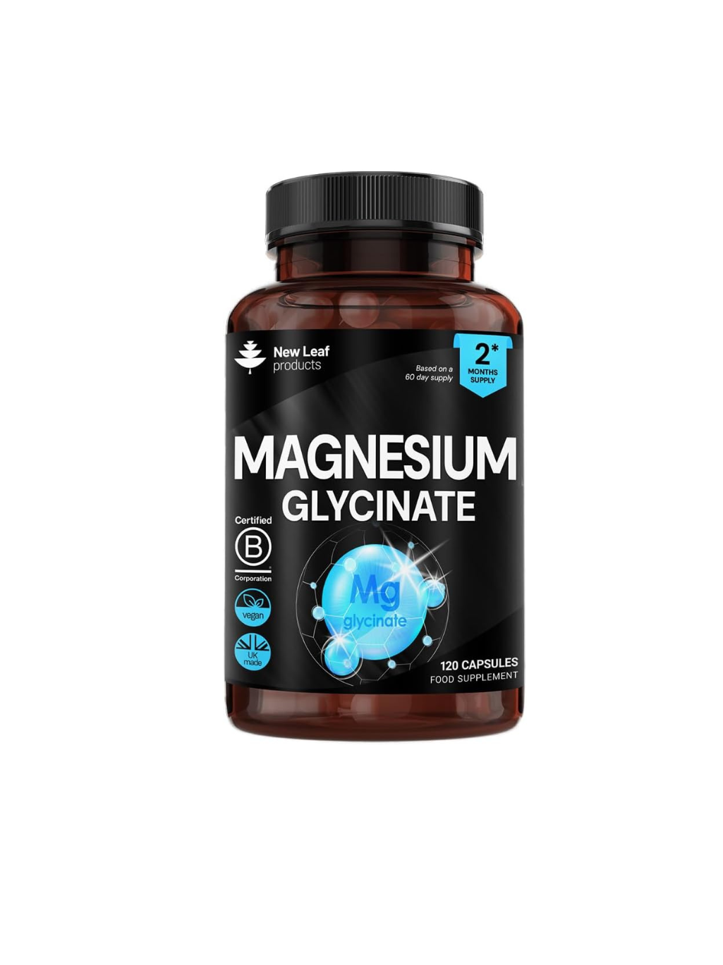 New Leaf Magnesium Glycinate 120 Capsules New LeafGreenhouse Mall Suit 25, Ngong Road, Kilimani, Nairobi Kenya