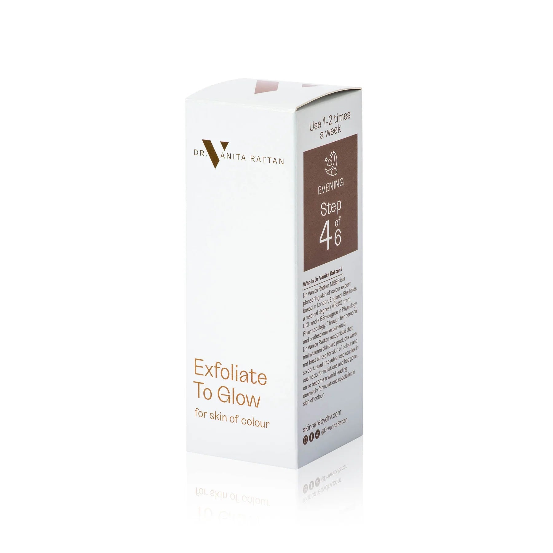 Dr Vanita Rattan Exfoliate to Glow-50ml Dr VanitaGreenhouse Mall Suit 25, Ngong Road, Kilimani, Nairobi Kenya