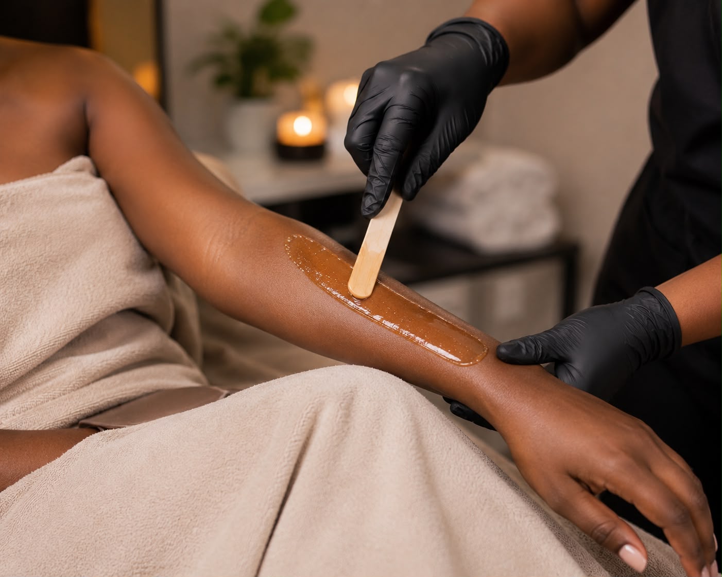 Luna Full Arm Waxing Luna Medi SpaGreenhouse Mall Suit 25, Ngong Road, Kilimani, Nairobi Kenya