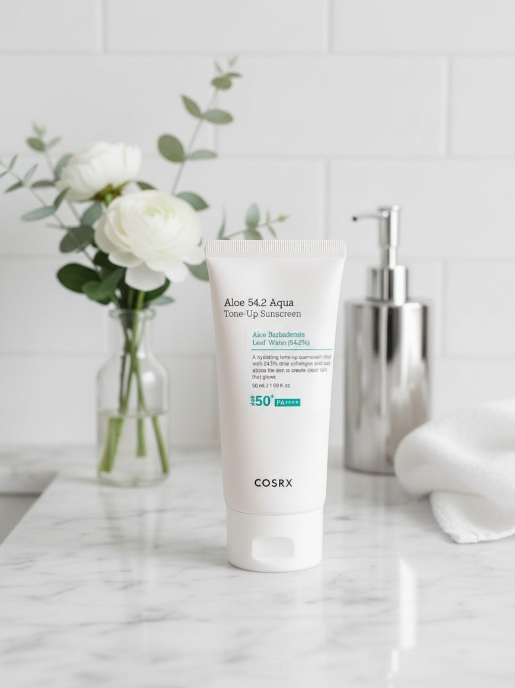 COSRX ALOE 54.2 AQUA TONE-UP SUNSCREEN SPF 50 PA ++++ 50ML view 2