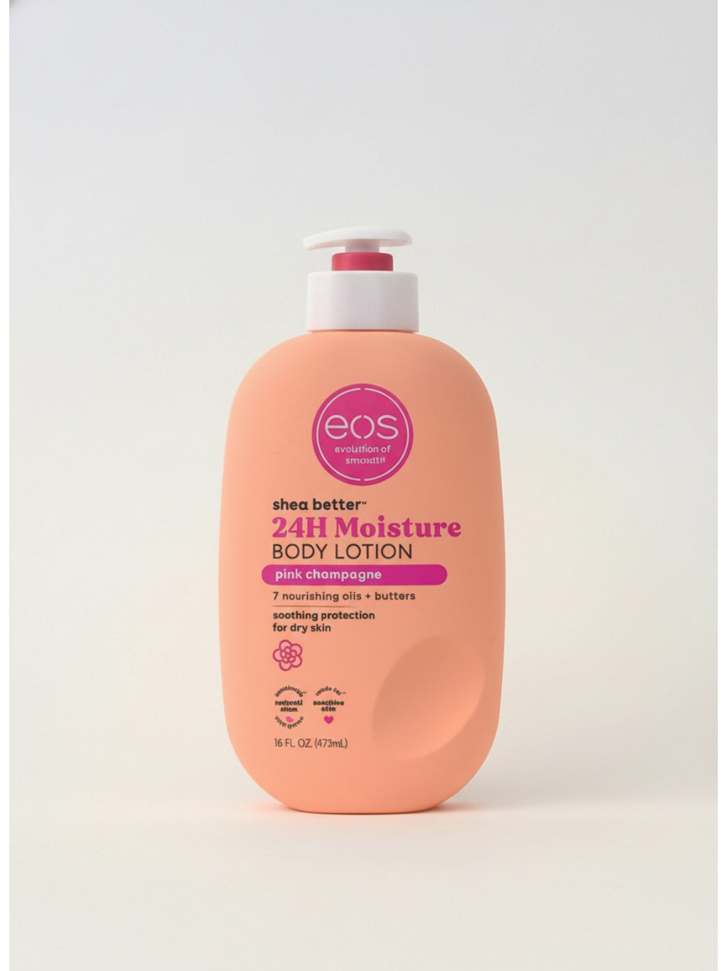 eos Shea Better Pink champagne Body Lotion 473ml view 1