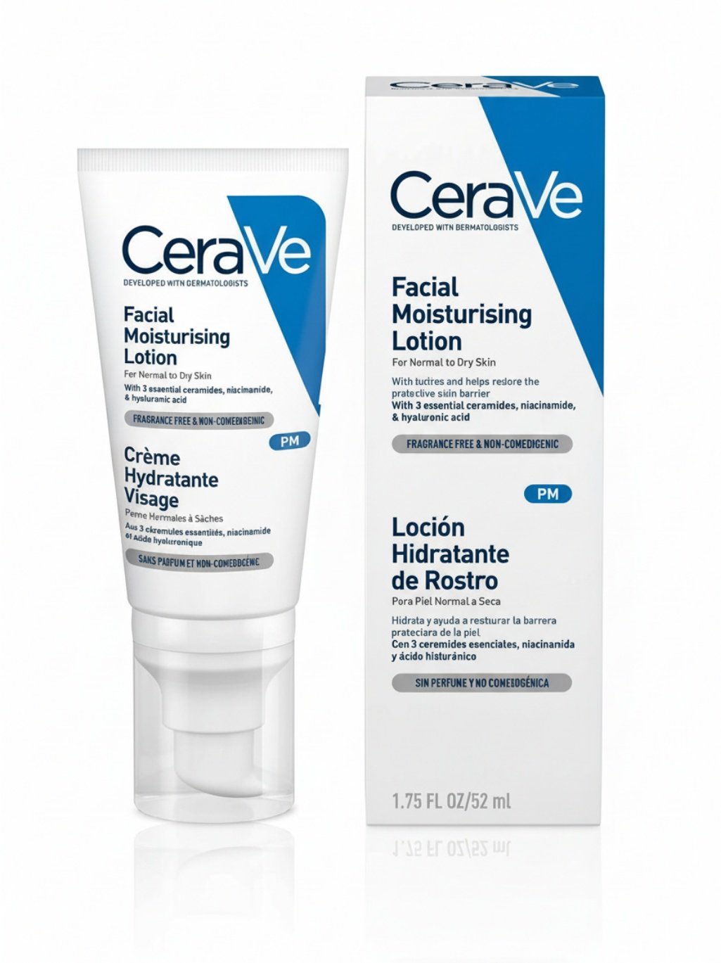 CeraVe Facial Moisturising Lotion PM 52ml  bandaribeauty