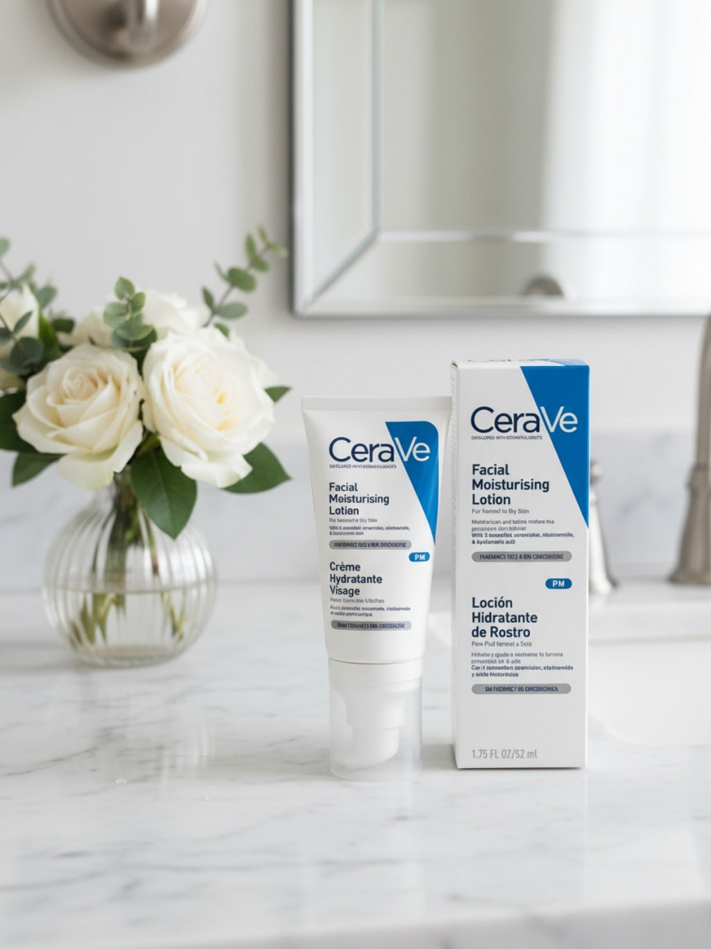 CeraVe Facial Moisturising Lotion PM 52ml  bandaribeauty