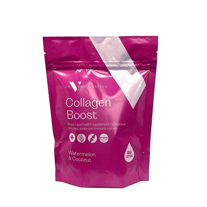 Dr Vanita Rattan Collagen Boost Watermelon & Coconut POWDER Dr VanitaGreenhouse Mall Suit 25, Ngong Road, Kilimani, Nairobi Kenya