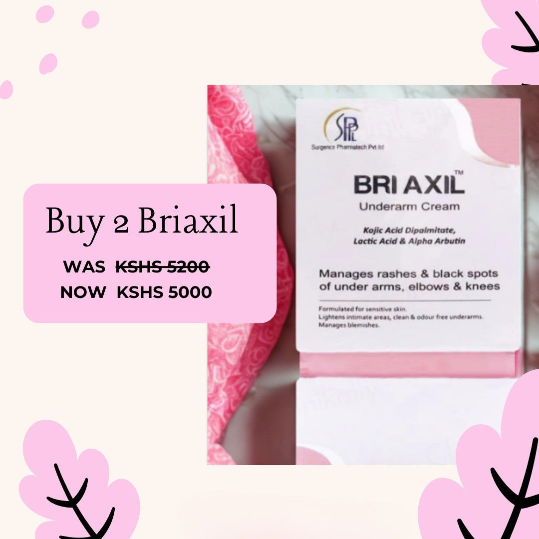 Buy 2 BRI Axil Under-Arm Cream 50g at a discount Bandari BeautyGreenhouse Mall Suit 25, Ngong Road, Kilimani, Nairobi Kenya