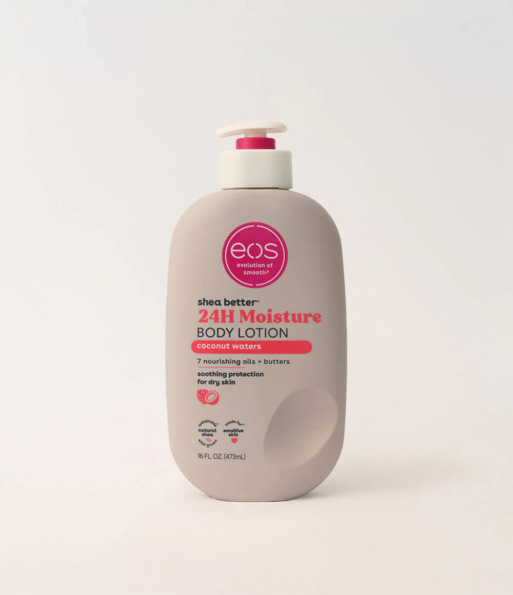 eos Shea Better Coconut Waters Body Lotion 473ml eosGreenhouse Mall Suit 25, Ngong Road, Kilimani, Nairobi Kenya