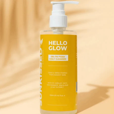 SUNKISSED Hello Glow Gel-To-Form 5% Azelaic Acid Daily Cleanser 250ML SUNKISSEDGreenhouse Mall Suit 25, Ngong Road, Kilimani, Nairobi Kenya